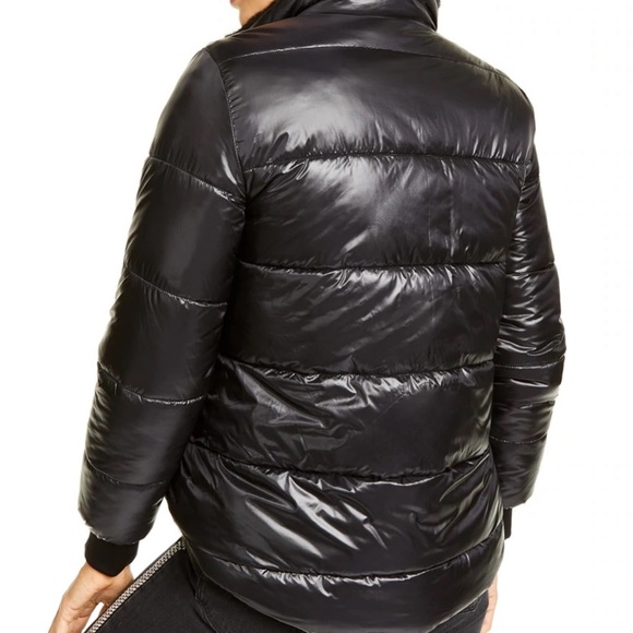 Guess Felicia reversible faux-fur Puffer coat - Picture 3 of 11